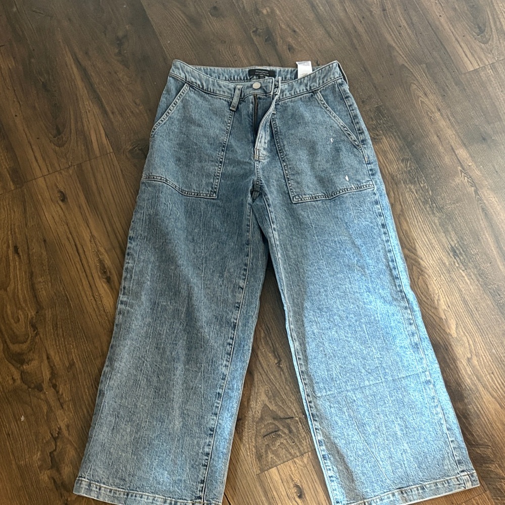 Banana Republic Relaxed Fit Light Blue Jeans
